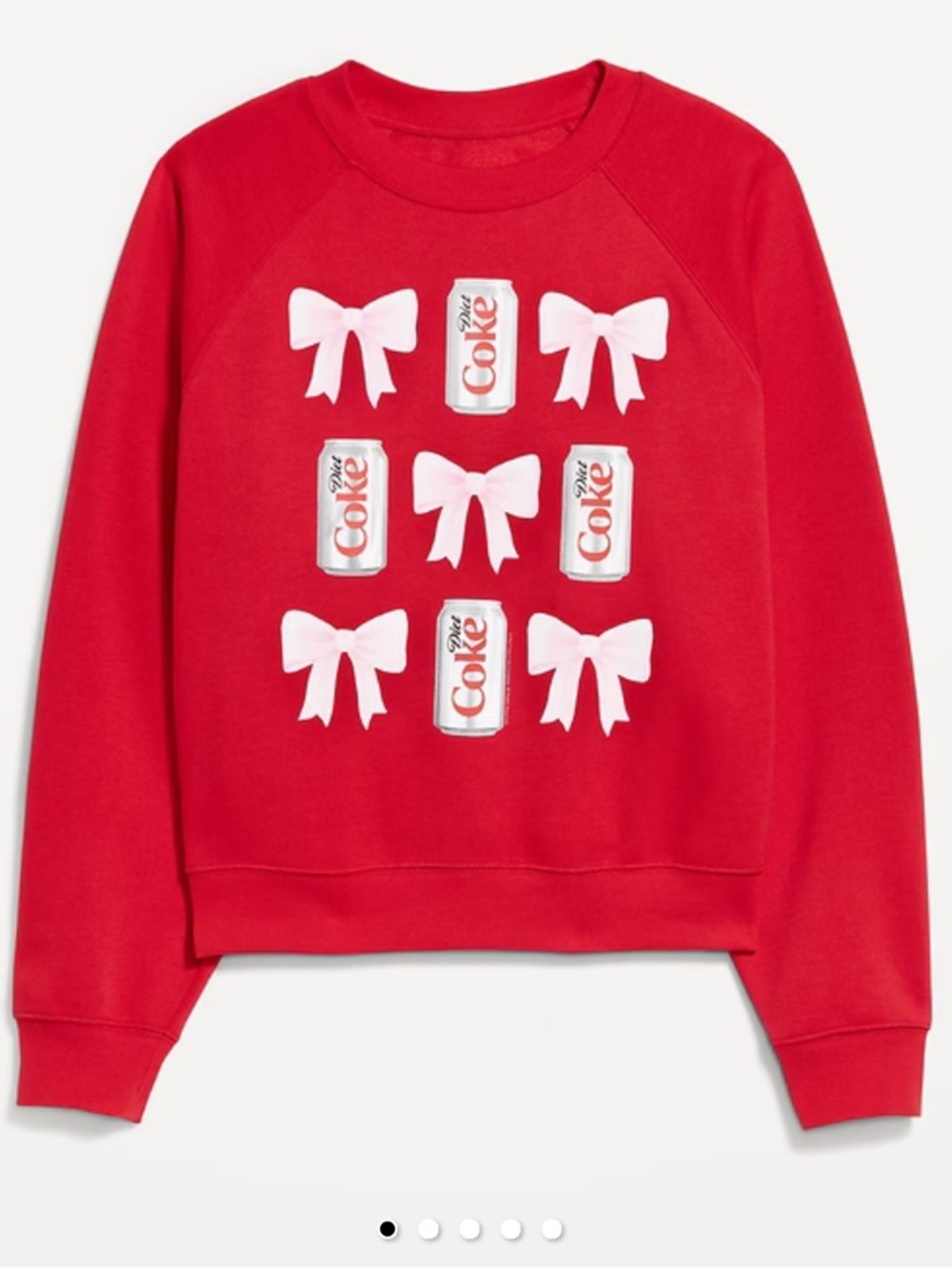 Old Navy Diet Coke® Oversized Raglan Sweatshirt